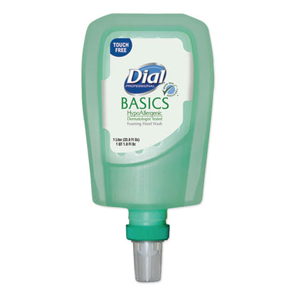 Basics Hypoallergenic Foaming Hand Wash Refill For Fit Touch Free Dispenser, Honeysuckle, 1 L, 3/carton