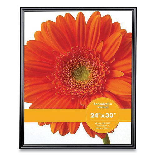 Plastic Poster Frame, 24 X 30 Insert, Black