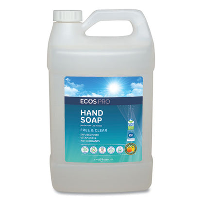 Liquid Hand Soap, Free And Clean Scent, 1 Gal Bottle