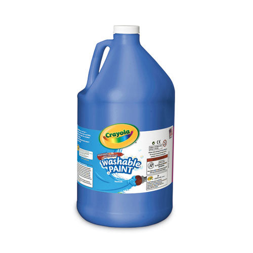 Washable Paint, Blue, 1 Gal Bottle