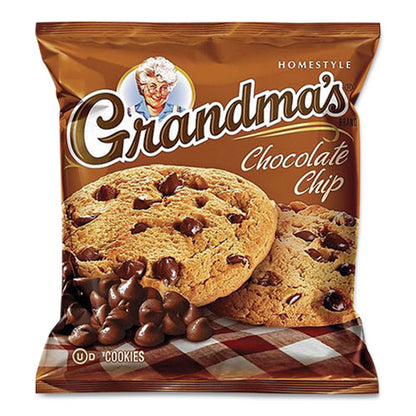 Cookies - Single Serve, Chocolate Chip, 2.5 Oz Packet, 60/carton