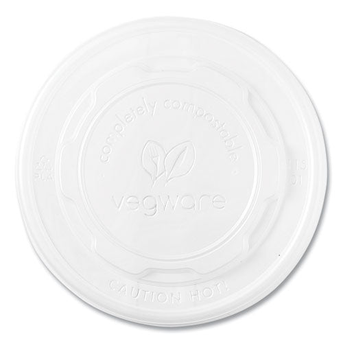 115-series Flat Hot Lids, For Use With 115-series Soup Containers, White, Plastic, 500/carton