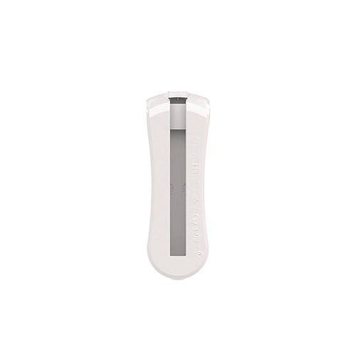 Pure By Gloss And Guild+pepper Abs Mini Bracket - Screw Mount, 1.25 X 0.84 X 3.65, White, 48/carton