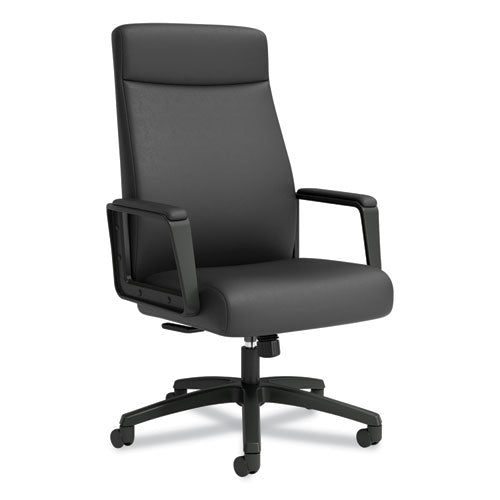 Chair,mngr,leather,bk