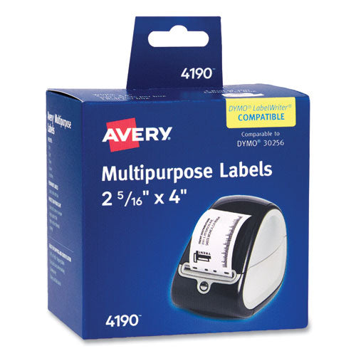 Multipurpose Thermal Labels, 4 X 2.94, 300/roll, 1 Roll/box