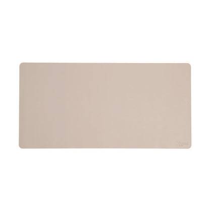 Vegan Leather Desk Pads, 31.5 X 15.7, Sandstone