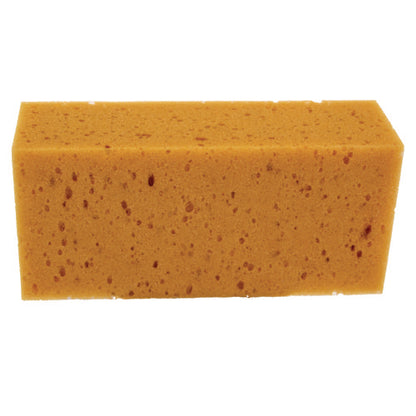 Fixi-clamp Sponge, 8.5" X 4" X 2.75", Yellow, 10/carton