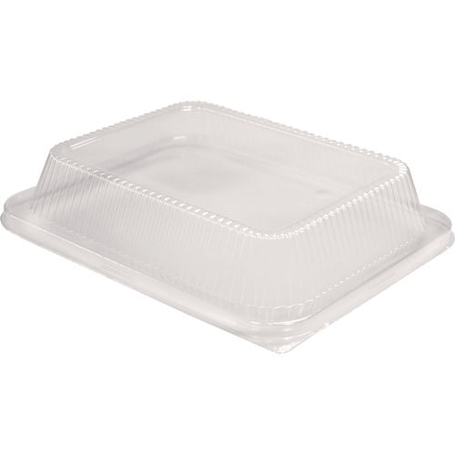 High Dome Lid For Aluminum Steam Table Pans, 10.75 X 13.12, 100/carton