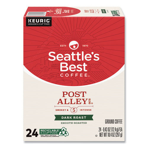 Post Alley Dark Coffee K-cup, 24/box