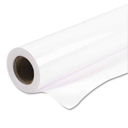 Premium Glossy Photo Paper Roll, 10 Mil, 36" X 100 Ft, Glossy White