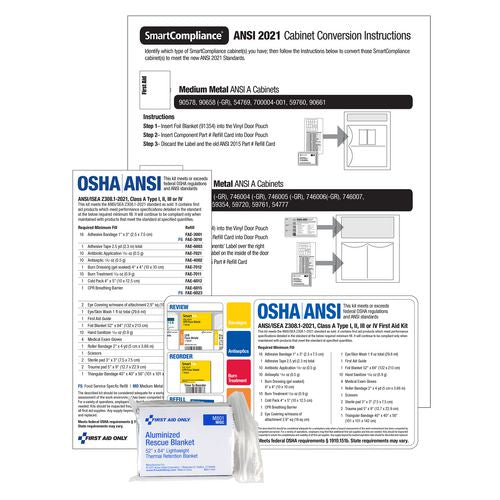 Smart Compliance A 2021 Conversion Kit, 11 Pieces