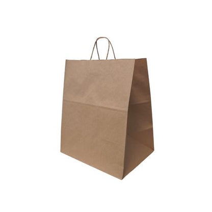 Emporium Twist Handle Bag, 14 X 9.84 X 15.5, Kraft, 200 Bags