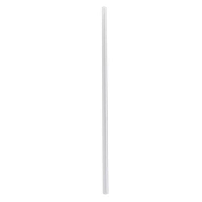 Jumbo Straws, 7.75", Polypropylene, Clear, 12,500/carton