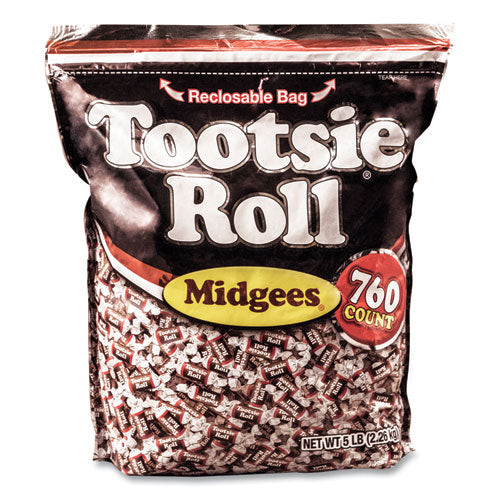 Midgees, Chocolate, 5 Lb Bag