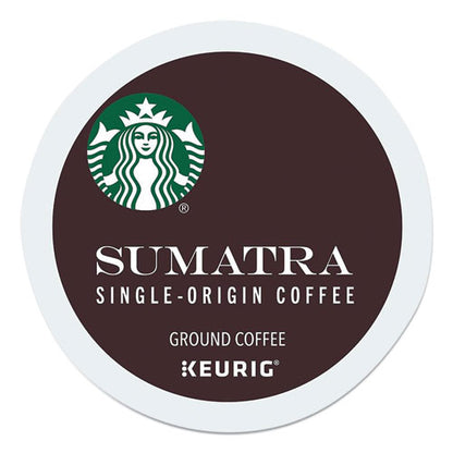 Sumatra Coffee K-cups, Sumatra, 0.4 Oz K-cup, 96/box