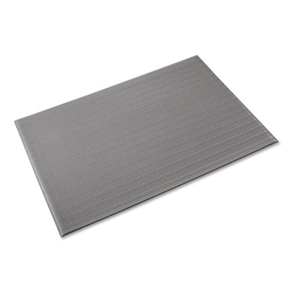 Ribbed Anti-fatigue Mat, Vinyl, 27 X 36, Gray