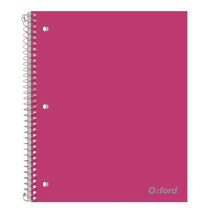 Poly One-subject Notebook, 1 Subject, College Rule, Randomly Assorted Cover Color, (100) 11 X 9 Sheets