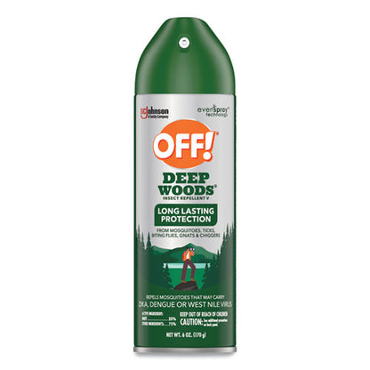 Deep Woods Insect Repellent, 6 Oz Aerosol Spray