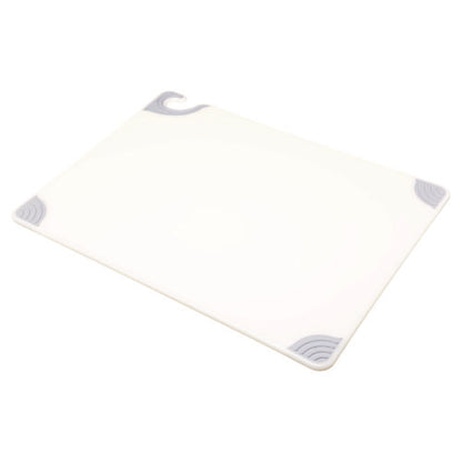 Saf-t-grip Cutting Board, Plastic, 24 X 18 X 0.5, White