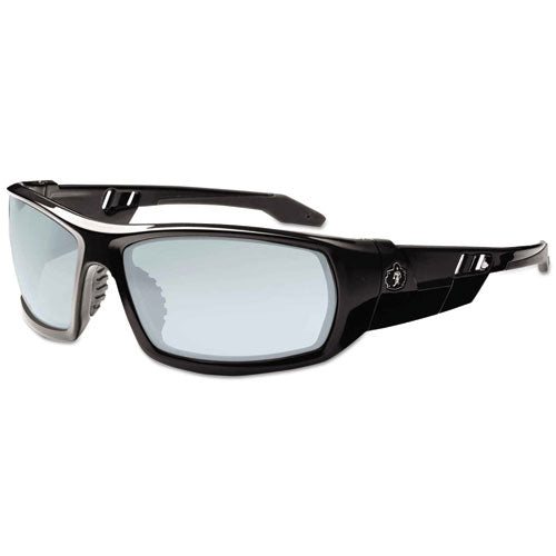 Skullerz Odin Safety Glasses, Black Frame/indoor/outdoor Lens, Nylon/polycarb