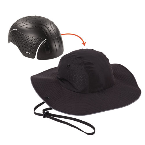 Skullerz 8957 Lightweight Ranger Hat And Bump Cap Insert, Medium/large, Black