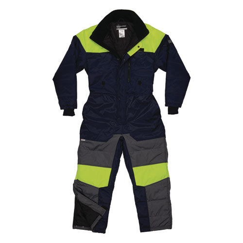 N-ferno 6475 Insulated Freezer Coverall, Medium, Navy