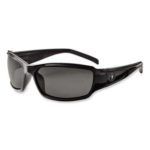 Skullerz Thor Safety Glasses, Black Nylon Impact Frame, Polarized Smoke Polycarbonate Lens