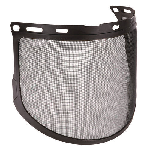 Skullerz 8999 Mesh Face Shield Replacement For Hard Hat And Safety Helmet, Black