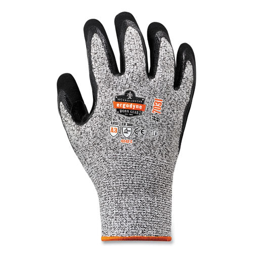 Proflex 7031 Ansi A3 Nitrile-coated Cr Gloves, Gray, Medium, Pair