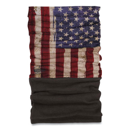 N-ferno 6492 2-piece Thermal Fleece + Poly Multi-band, One Size Fits Most, American Flag