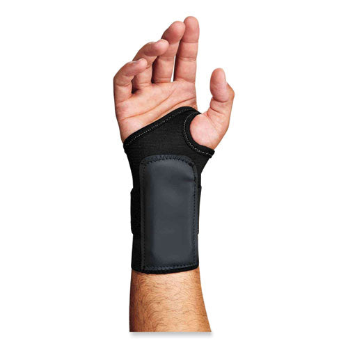 Proflex 4000 Single Strap Wrist Support, Small, Fits Left Hand, Black