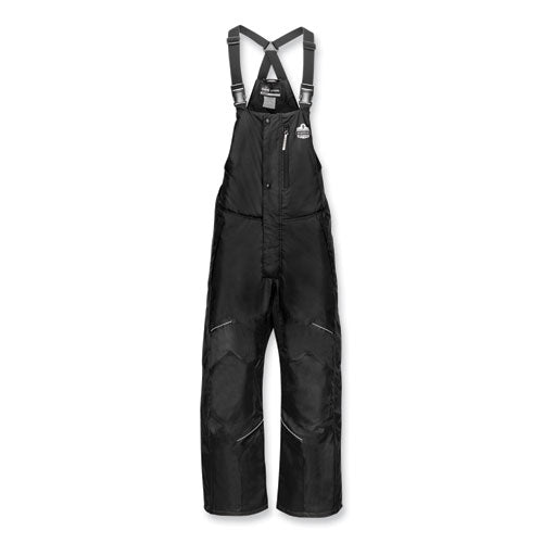 N-ferno 6472 Thermal Bib With 300d Oxford Shell, 4x-large, Black