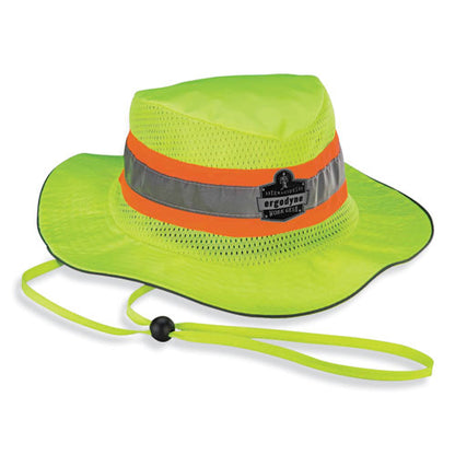 Glowear 8935 Hi-vis Ranger Sun Hat, Polyester, 2x-large/3x-large, Lime