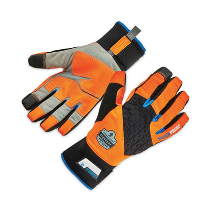 Proflex 818wp Thermal Wp Gloves With Tena-grip, Orange, Large, Pair