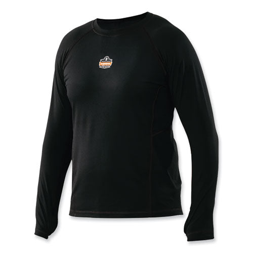 N-ferno 6435 Midweight Long Sleeve Base Layer Shirt, 2x-large, Black