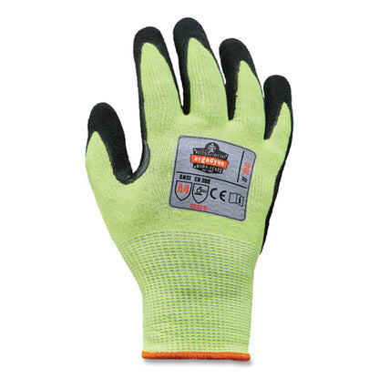 Proflex 7041-case Ansi A4 Nitrile Coated Cr Gloves, Lime, Small, 144 Pairs/carton