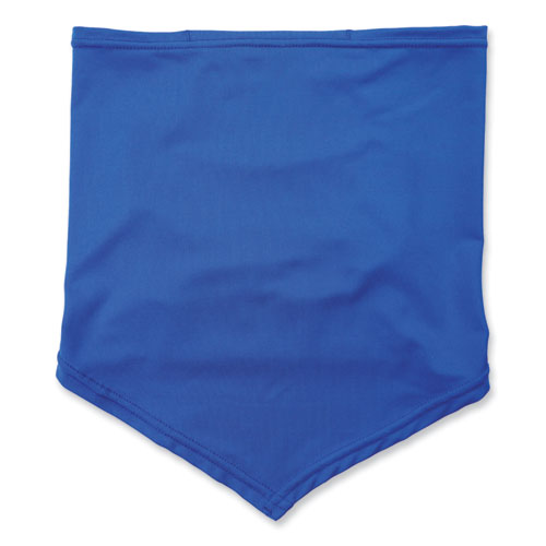 Chill-its 6483 Cooling Neck Gaiter Bandana Pocket, Polyester/spandex, Small/medium, Blue