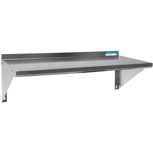 Stainless Steel Economy Overshelf, 36w X 16d X 11.5h, Stainless Steel, Silver, 2/pallet