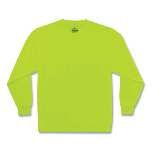 Glowear 8091 Non-certified Hi-vis Long Sleeve Shirt, 5x-large, Lime