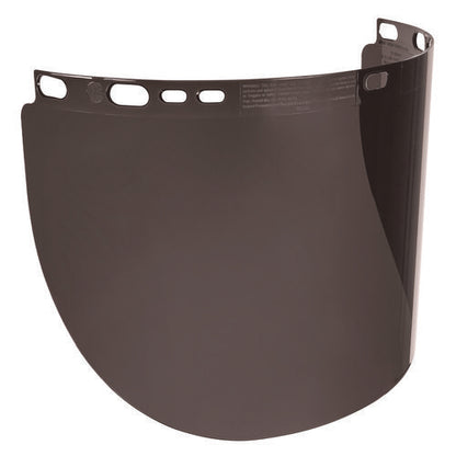 Skullerz 8998 Anti-scratch/anti-fog Face Shield Replacement For Full Brim Hard Hat, Smoke Lens