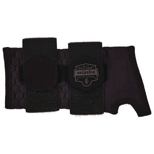 Proflex 685 Wrist Support Sleeve - Double Strap, Medium, Fits Left Hand/right Hand, Black