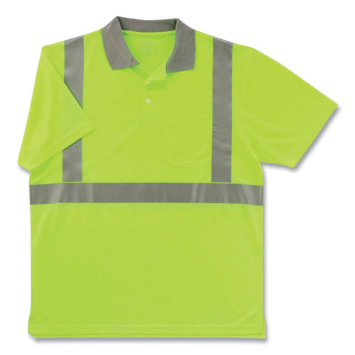 Glowear 8295 Class 2 Hi-vis Polo Shirt, 3x-large, Lime