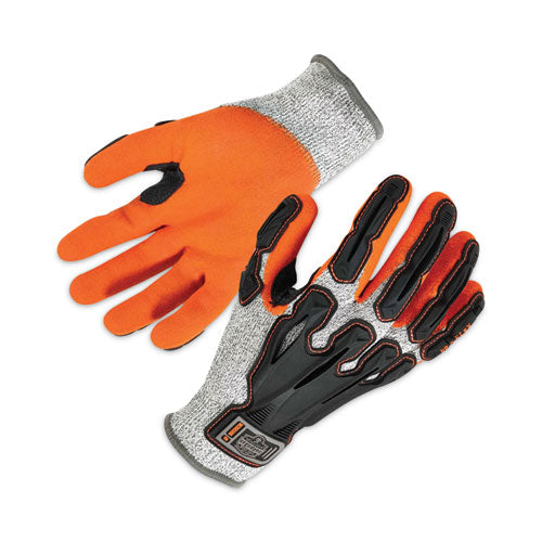 Proflex 922cr Nitrile Coated Cut-resistant Gloves, Gray, 2x-large, Pair