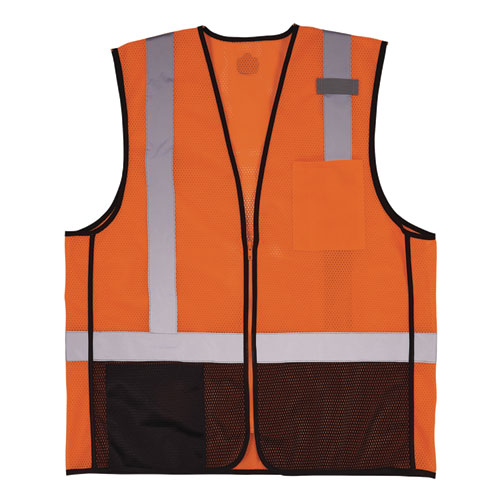 Glowear 8210z Hi-vis Class 2 Mesh Vest, Large To X-large, Orange