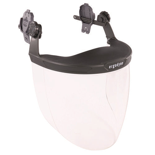 Skullerz 8994 Anti-scratch/anti-fog Hard Hat Face Shield, Cap-style/safety Helmet Adapter, Clear Lens