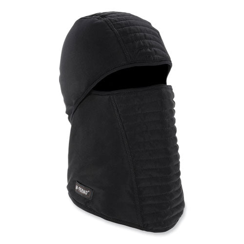 N-ferno 6955 Insulated 3-layer Balaclava Face Mask, Polartec Fr Power Grid Fleece/polyester/spandex, One Size, Black