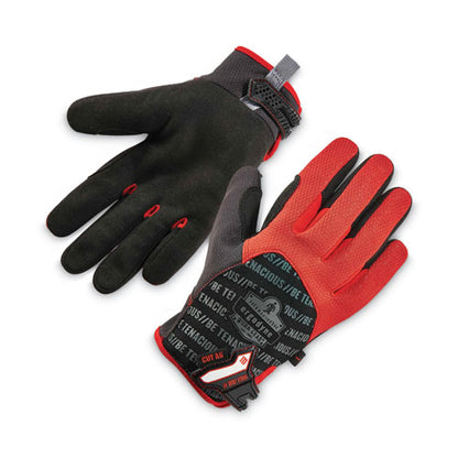 Proflex 812cr6 Ansi A6 Utility And Cr Gloves, Black, Medium, Pair