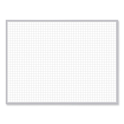 Non-magnetic Whiteboard With Aluminum Frame, 36" X 23.81", White Surface, Satin Aluminum Frame