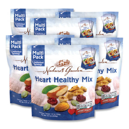 Healthy Heart Mix, 1.2 Oz Pouch, 7 Pouches/pack, 6 Packs/carton