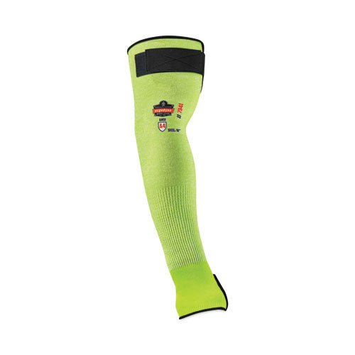 Proflex 7941-pr Cr Protective Arm Sleeve, 18", Lime, 144 Pairs/carton